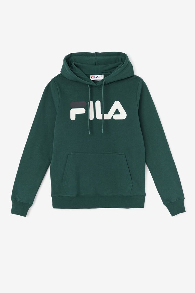 Fila Lucy Hoodie Olive - Womens - 76239DBPC